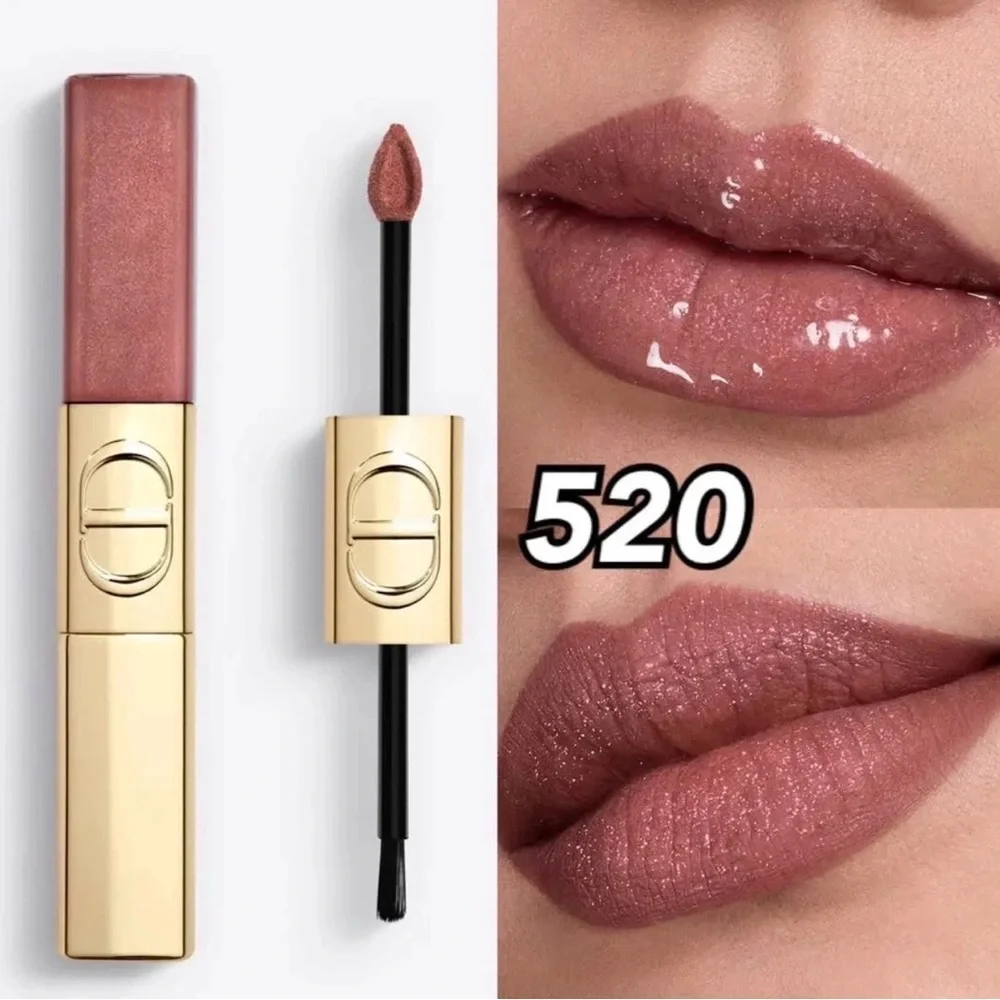 Dior - Rouge Dior Sequin Liquid Duo 2025 Limited Edition 520 Illusionist